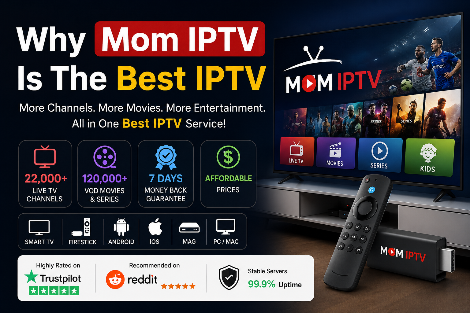 7 Powerful Reasons Why Mom IPTV Is the Best IPTV in 2026
