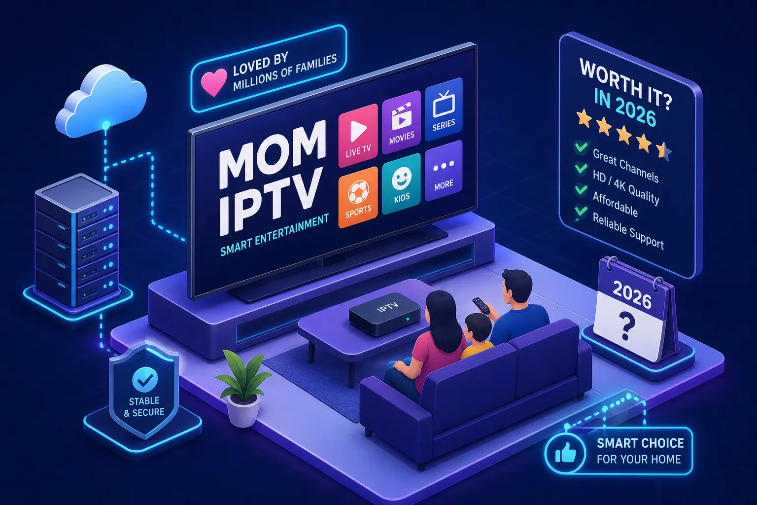 Mom IPTV Services & Reviews: Is It Worth It in 2026?